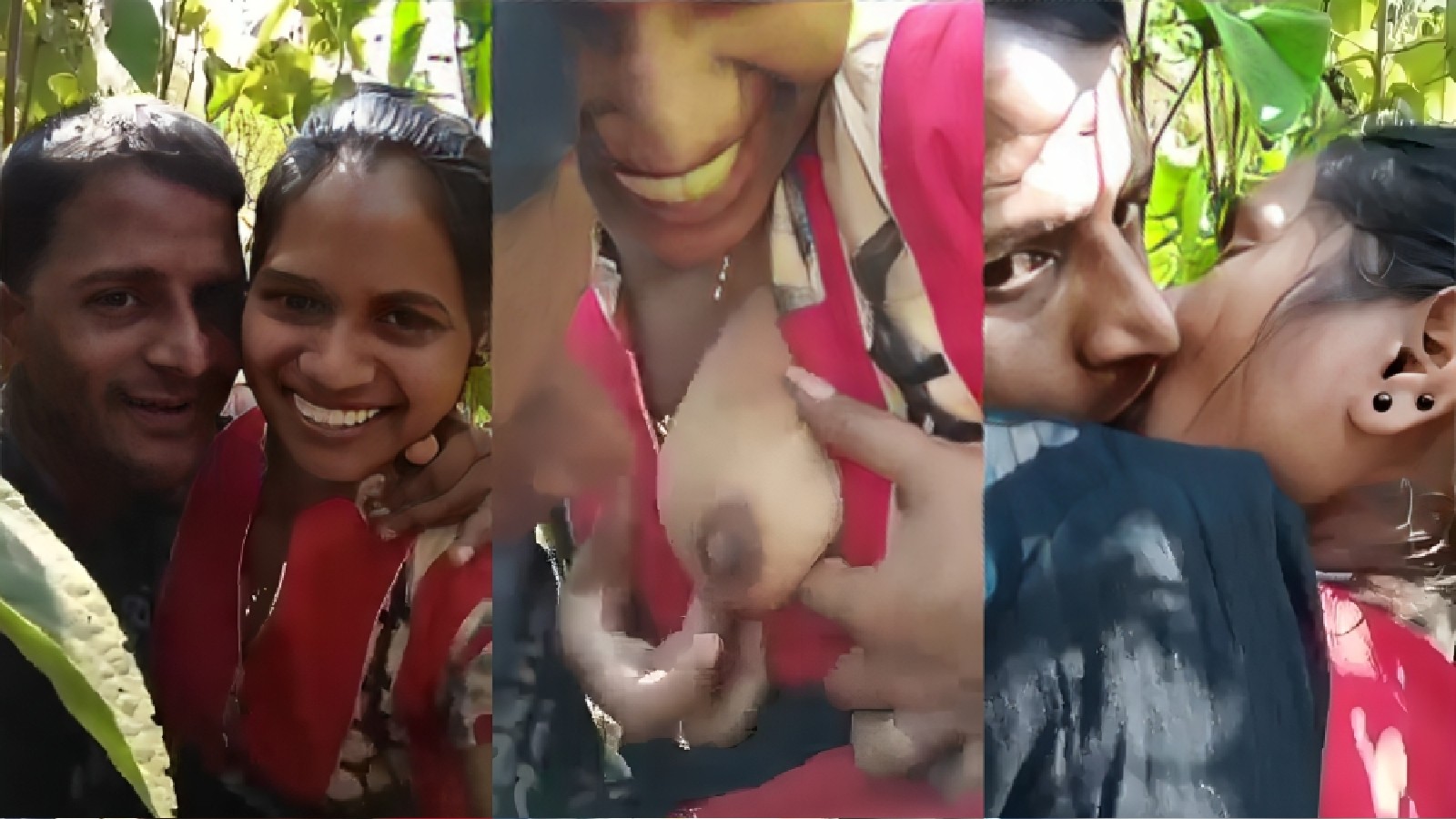 Village Lover Boob Sucking in Jungal Part 2